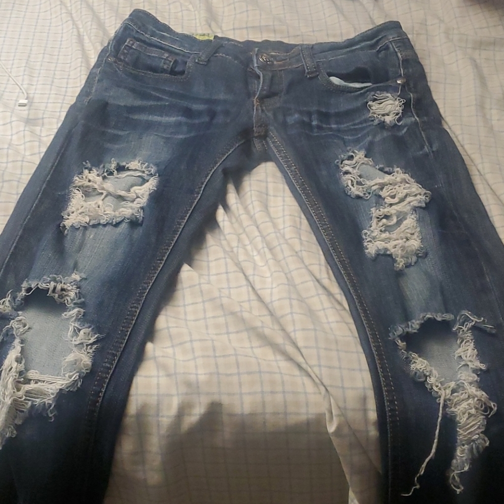 Machine destruction style Jean size 28
